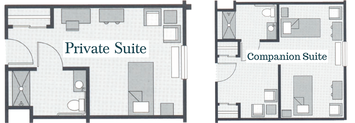 Floor Plans at Residence at Hilltop